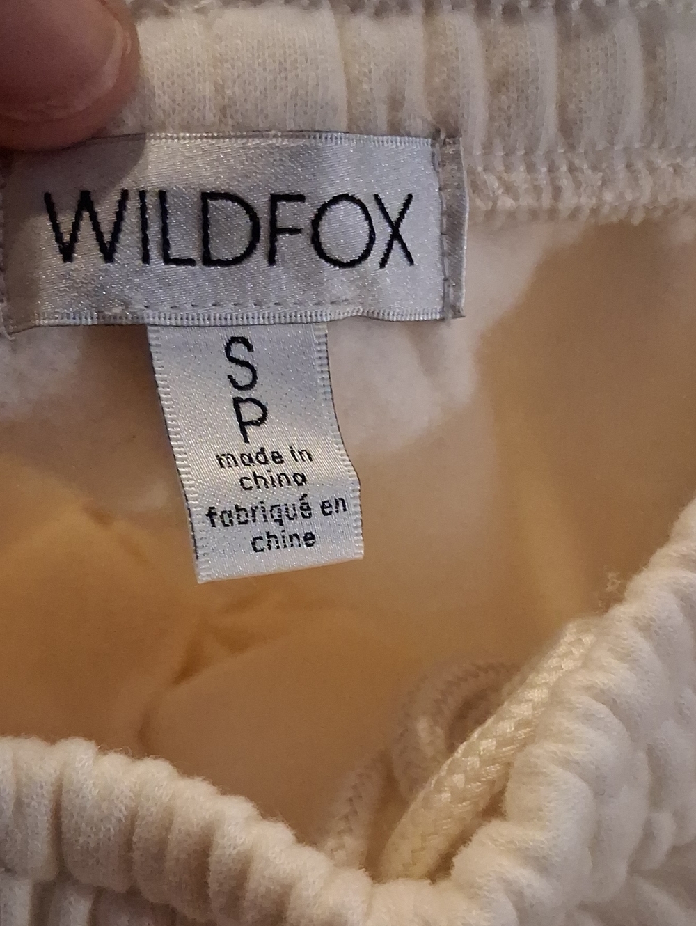 NWT Wildfox Joggers MSRP $118 Small Fleece-Jogger Apres Ski Club with Pockets - Picture 7 of 8
